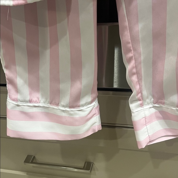 PLUSH: Pink & White Stripped Long Sleeve & Pant Pajama Set - Picture 8 of 12
